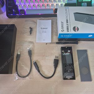 오리코 20gbps SSD인클로져