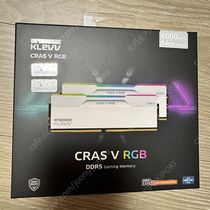 에센코어 클레브 DDR5 CL30 6000Mhz 32x2 64G White 팝니다