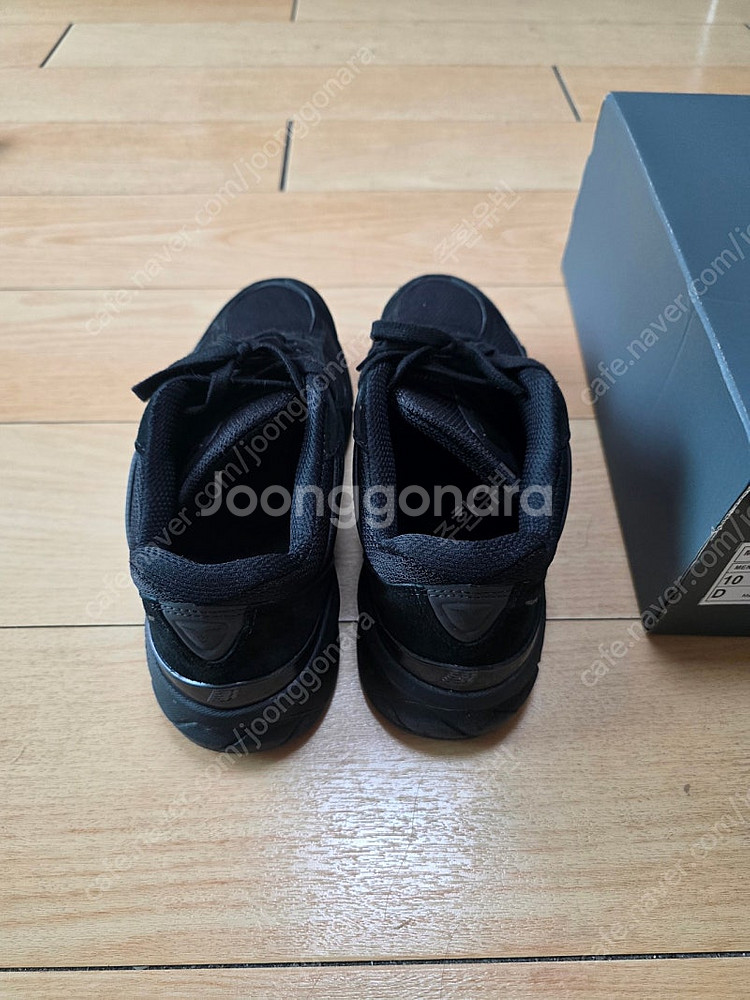 뉴발란스 990 틀리플블랙--1