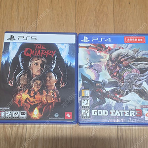 PS5 더쿼리+갓이터3 일괄 팝니다.