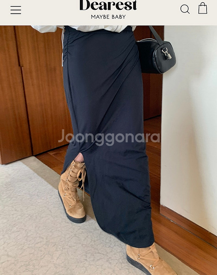 메이비베이비[Dearest] Neo Skirt (Fab...--0