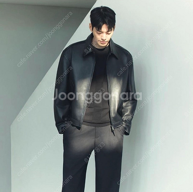 파렌하이트 100%양가죽 자켓(FIGDA9301) 블랙...--0