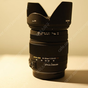 SIGMA 18-50mm F2.8-4.5 DC OS HSM 캐논ef마운트 OS HSM 캐논ef마운트 5만원