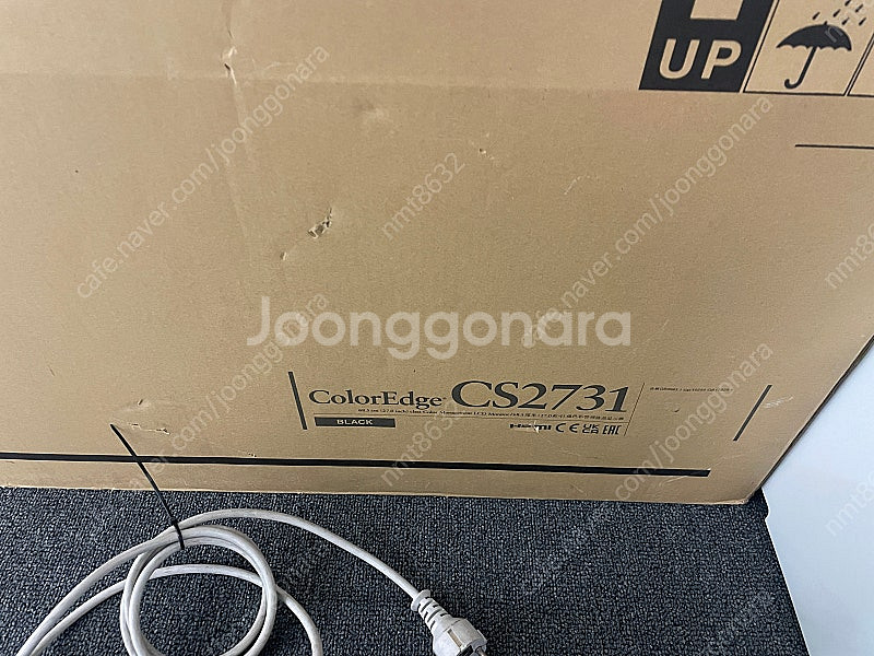 에이조 CS2731 모니터 후드 포함--3