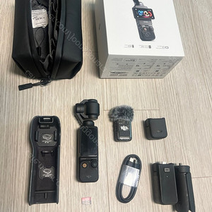 DJI 오즈모 포켓3 크리에이터 콤보+3M 폴대+자석 스탠드+X반도 거치대