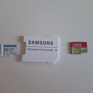 마이크로 sd카드 1tb, 256gb 팝니다