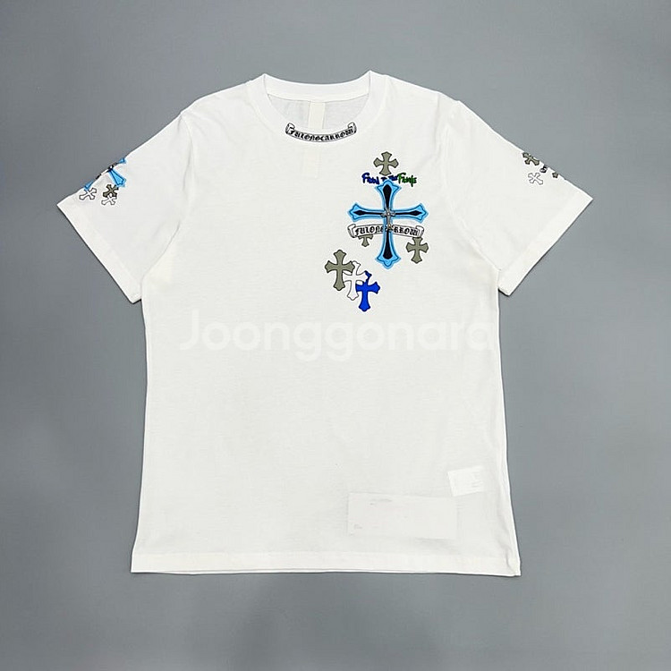 좌쓰 Chrome Hearts 크롬하츠 반팔 티셔츠 /...--4