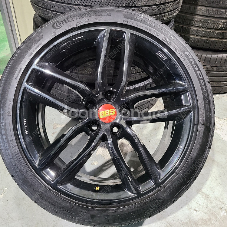 ♡ BBS SX 19인치 정품 블랙크롬 휠 타이어 팝니...--7