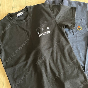 iab studio 아이앱스튜디오 블랙 반팔 M