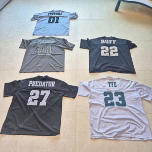 프리덤 럭비져지XL 5개