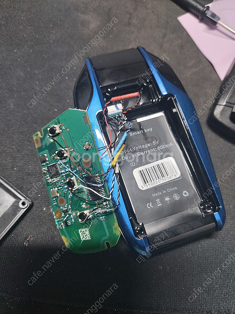 BMW 신형 LCD 디스플레이키 액정 충격 파손 복원 ...--2