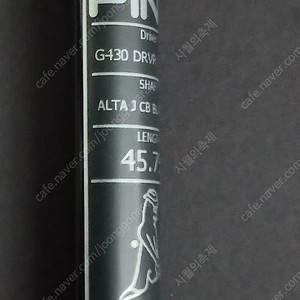 정품/핑(G430 MAX) 드라이버 샤프트(ALTA JCB) S/SR/R Flex (3종)입니다. 개인차에 따라 선택하시면 됩니다. 로프트각도 9.0도 10.5도가 있습니다.