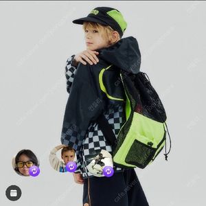 히로 썸머 매쉬 백팩 glgk 보틀백 핑크 일괄