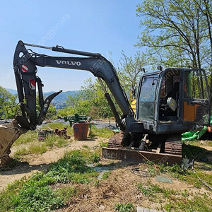볼보02 굴삭기 EC55C