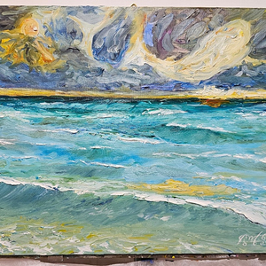 원화) 10호 캔버스 유화그림 환타지아 그림 서양화