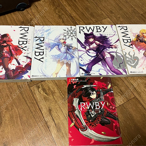 도검난무도록,앤솔로지/RWBY앤솔로지 원서 팝니다