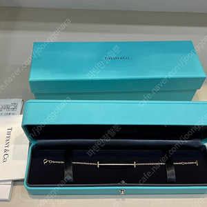 정품 티파니 스마일 다이아 팔찌 로즈골드 미디움