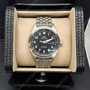 IWC 파일럿 워치 오토매틱 36 검판 풀셋 신품급 + 정품 악세사리 다수