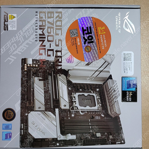 아수스 ROG STRIX B760-G GAMING WIFI 코잇 메인보드 팝니다 택배비 포함