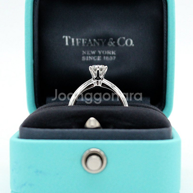 [명품다올동래] 티파니앤코 웨딩링 다이아 0.53ct ...--0