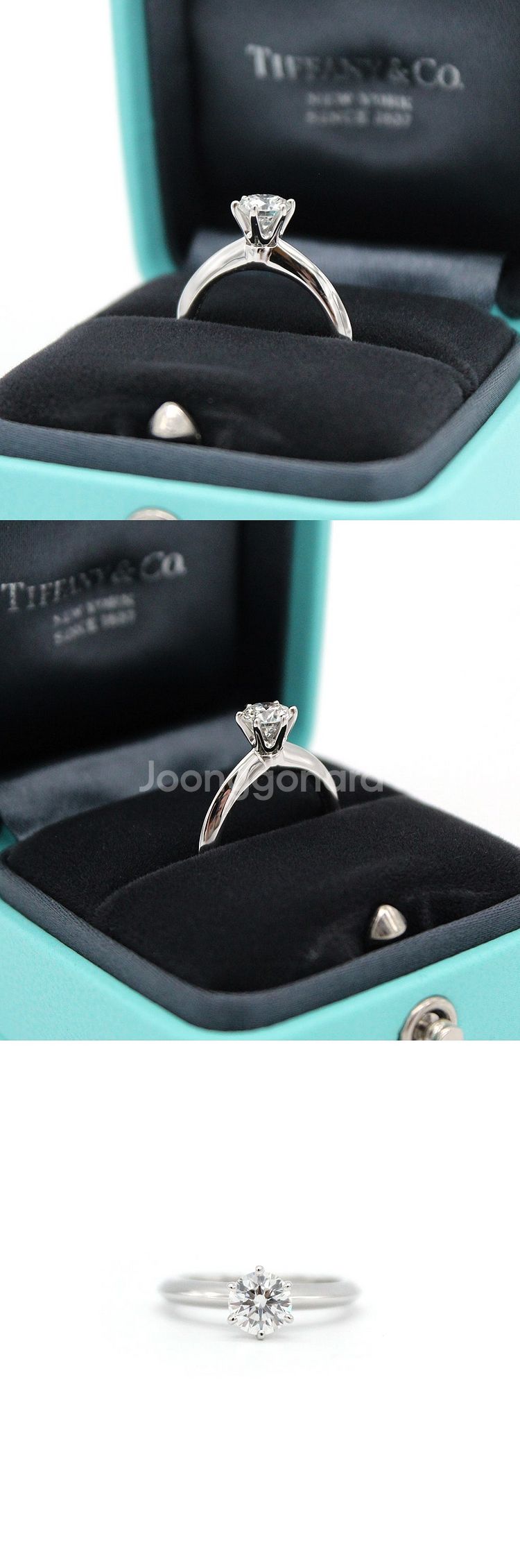 [명품다올동래] 티파니앤코 웨딩링 다이아 0.53ct ...--1
