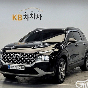 더 뉴 싼타페 디젤 2.2 2WD 프레스티지 2021 년 중고차/전액할부/중고리스/중고렌트/