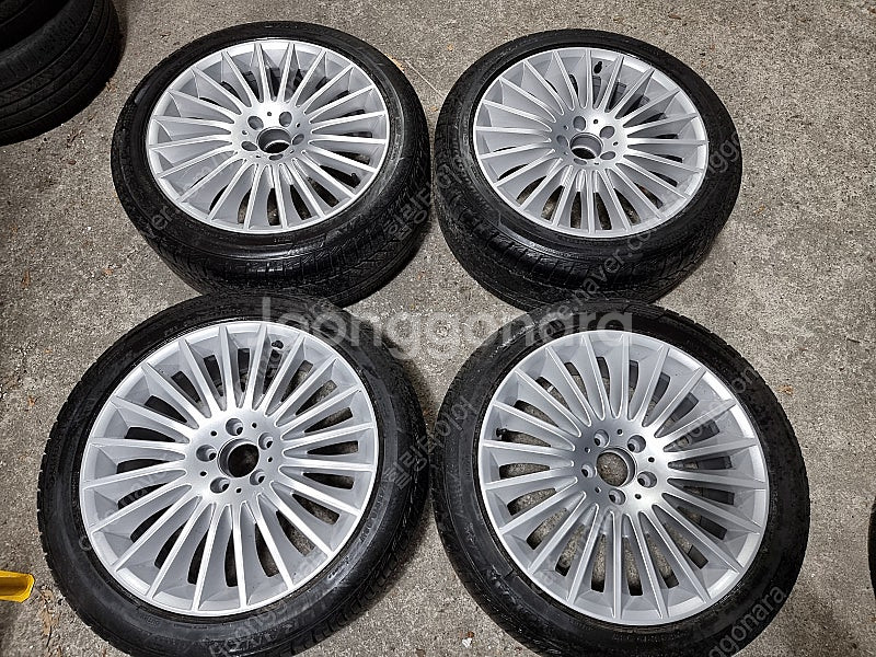 벤츠 s클 s350 19인치 중고 휠타이어 판매 남양주--0