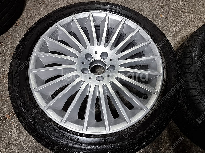 벤츠 s클 s350 19인치 중고 휠타이어 판매 남양주--3