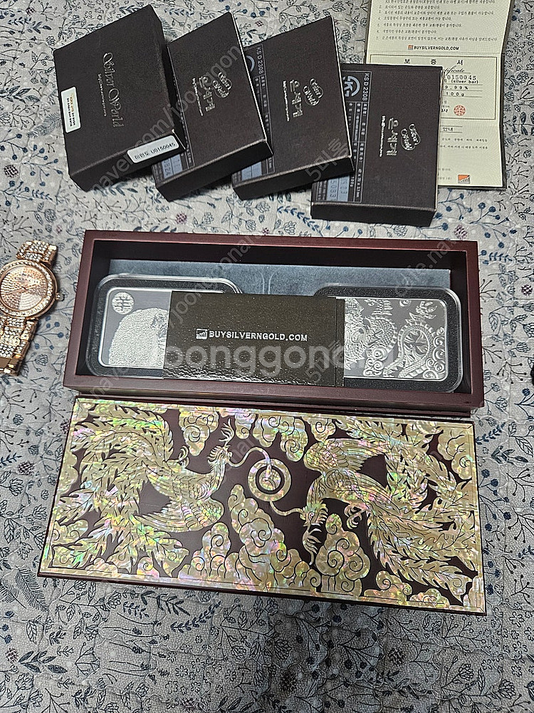 실버바 100g 4개 일괄판매합니다--5
