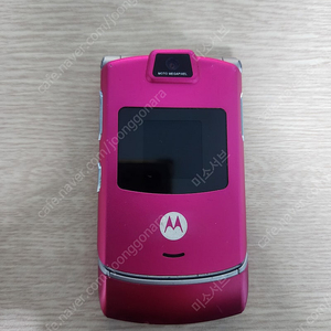 모토로라 레이저 MS 500 핑크 핸드폰