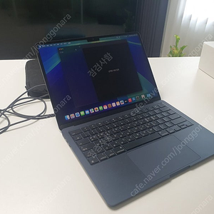 맥북에어 2024 m2 ram16 ssd512 업글 싸게 팝니다!원가236만원