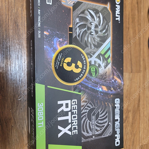 PALIT RTX3080Ti 게이밍프로 그래픽카드 판매합니다 택포