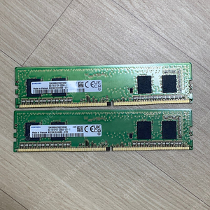 삼성 DDR4 8기가 3200 램 2개 팔아요