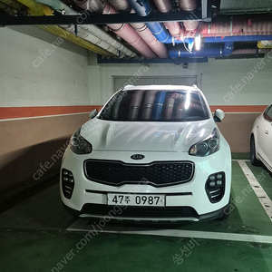 스포티지 QL 1.7 16년식 127,000km 820만 판매합니다