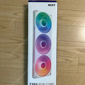 NZXT F360 RGB CORE White