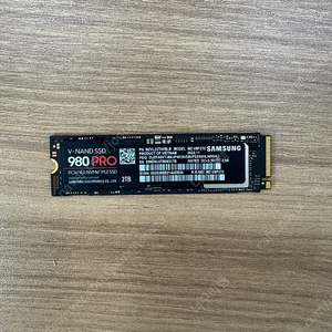 [안산] 삼성 980pro 2Tb AS 짱짱 판매 합니다