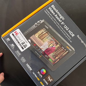 블랙매직 비디오 어시스트 12G 5인치 black magic Video Assist 5인치 12G HDR
