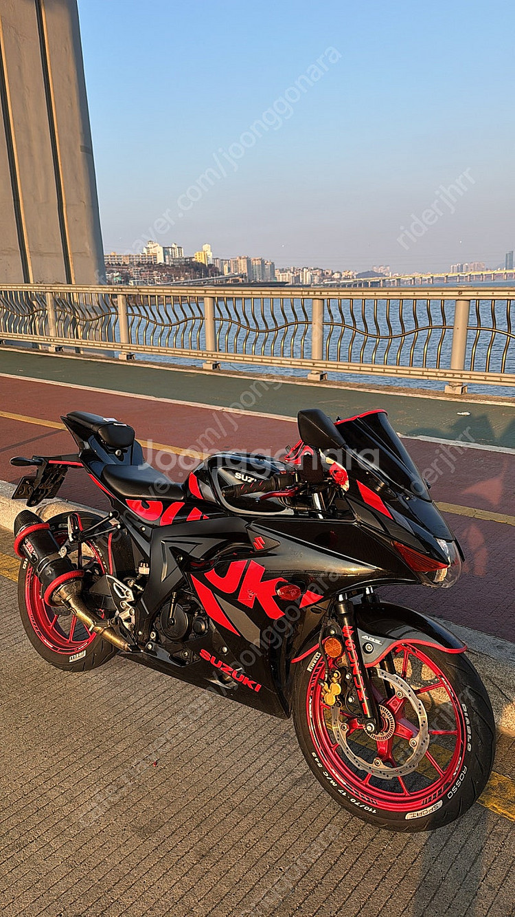 스즈키 gsxr125 요시무라 정품 구변완--0