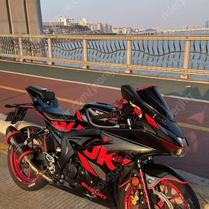 스즈키 gsxr125 요시무라 정품 구변완