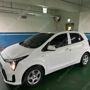 2025 모닝 A/T 화이트 신차