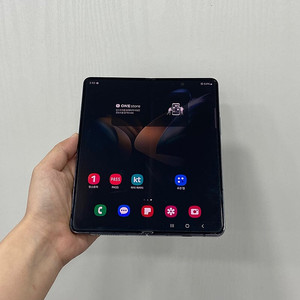 94169 갤럭시Z폴드4 512GB 그레이그린 부산 중고폰 팝니다 50만원