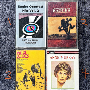 옛날 팝송 베스트 이글스 비지스 앤머레이 테이프 tape eagles beegees anne murray 팝니다