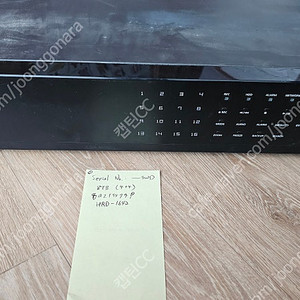 16CH CCTV DVR 한화테크윈 HRD-1642 8TB