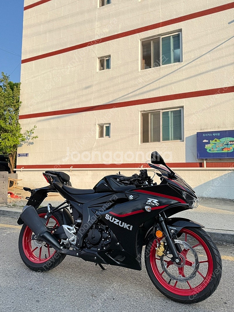 [신차보증]스즈키 GSX-R 125 24년식 검빨 짧은...--0