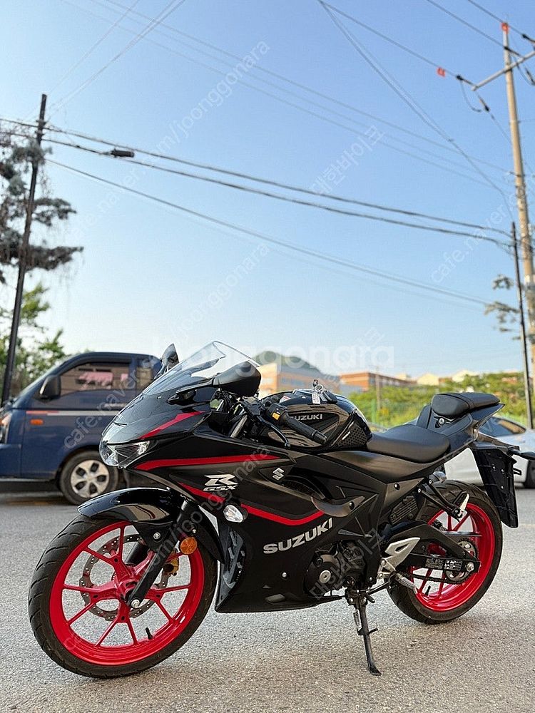 [신차보증]스즈키 GSX-R 125 24년식 검빨 짧은...--2