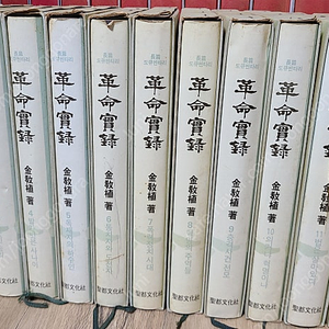 성도문화사 김교식 혁명실록 전12권(택포)