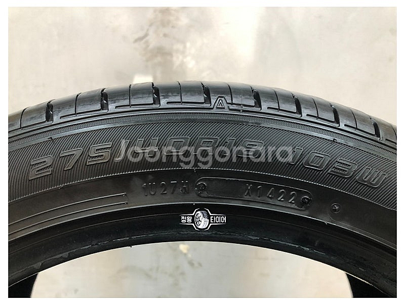 중고타이어 던롭 뷰로303 275/40R18 M3 M4--4