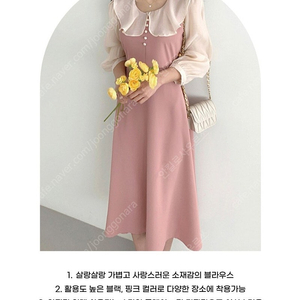 카라 원피스