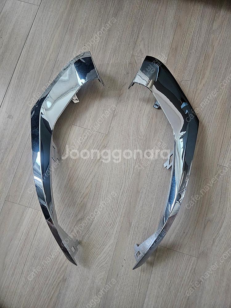 쉐보레 트래버스 범퍼 크롬몰딩 순정--0