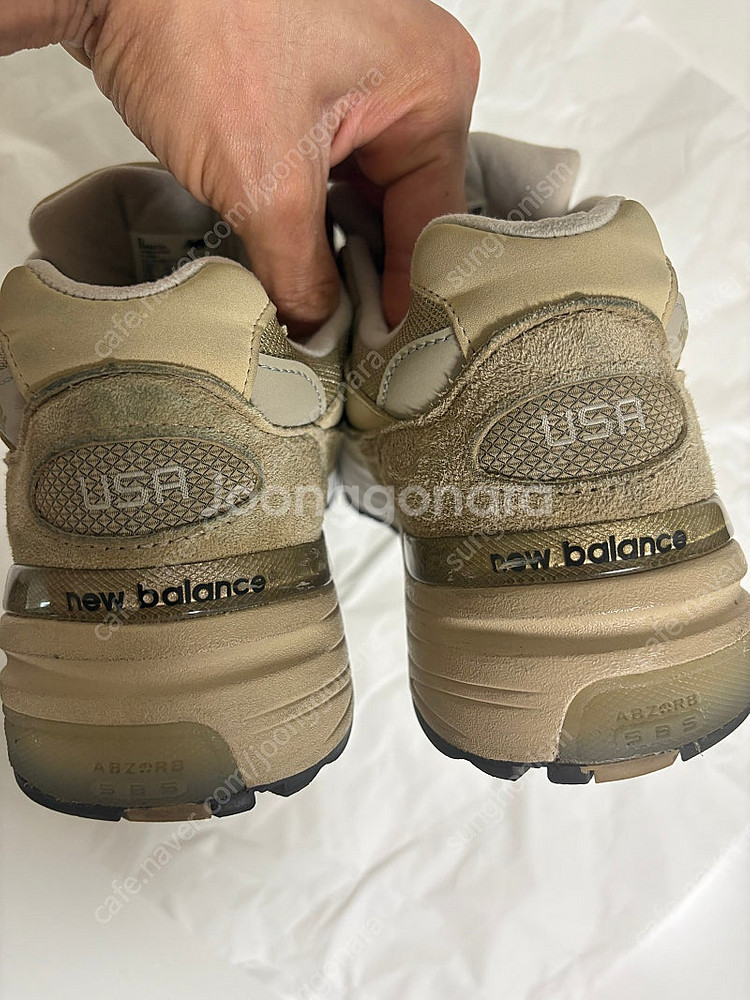 A급) 뉴발란스 992 TAN 275 new balan...--5